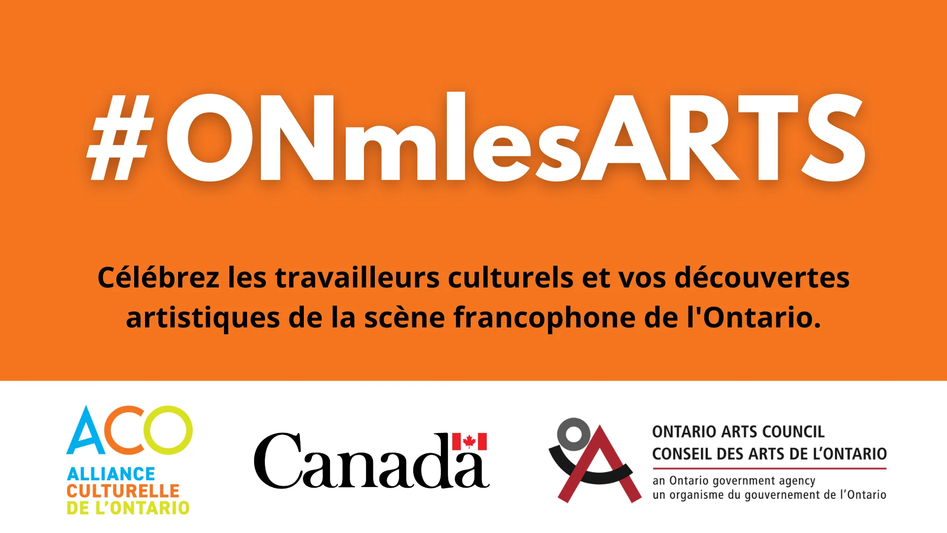 #ONmlesARTS met les travailleurs culturels à l’honneur